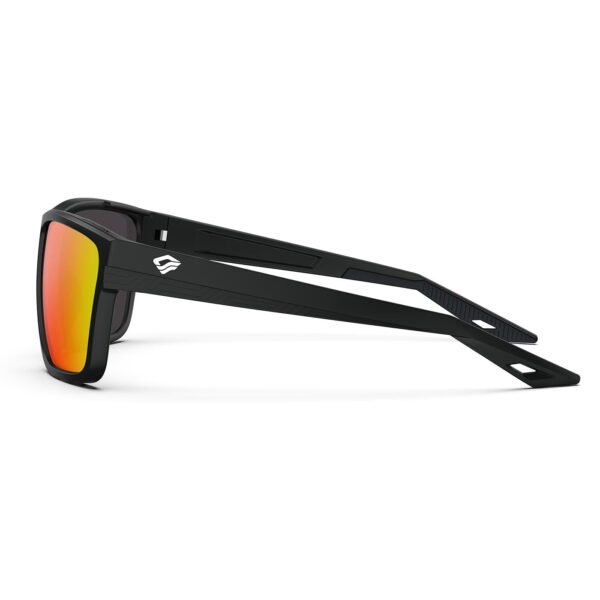 Sunlight Rays Red Mirror Performance Sunglasses