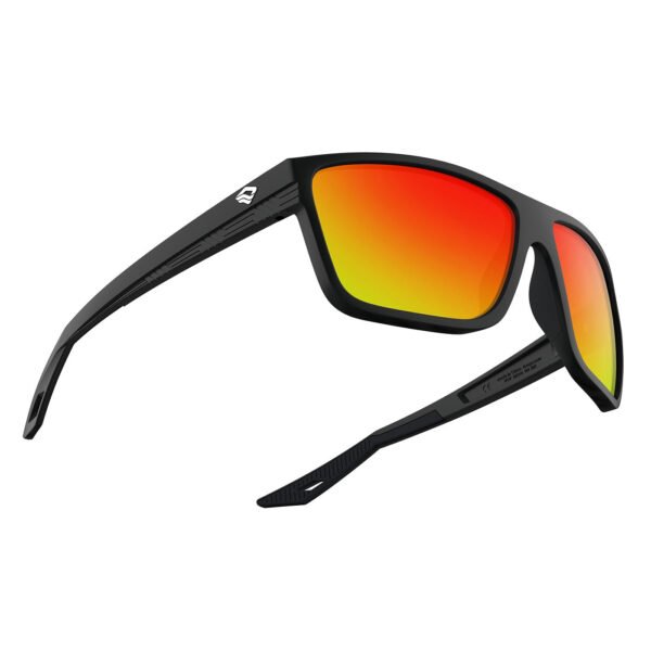 Sunlight Rays Red Mirror Performance Sunglasses