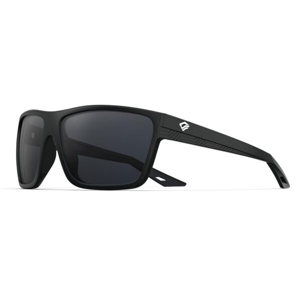 Black Ghost Polarized Wraparound Sunglasses