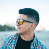 Sponge Yellow Lens Polarized Sport Sunglasses