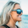 Quietness Ice Blue Polarized Sunglasses