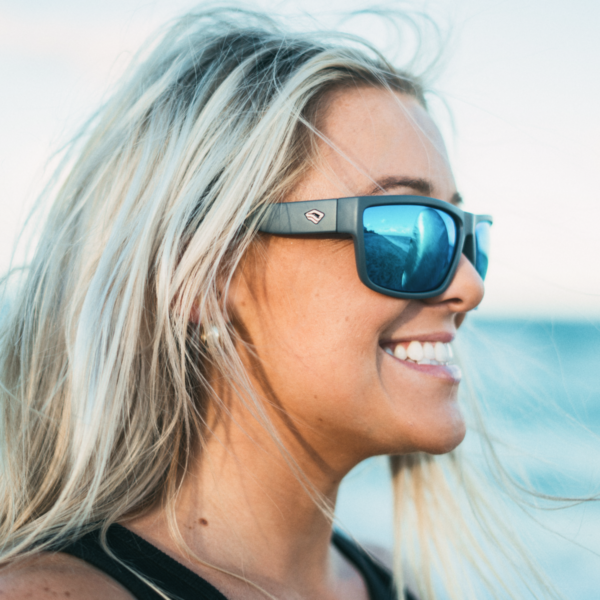 Quietness Ice Blue Polarized Sunglasses